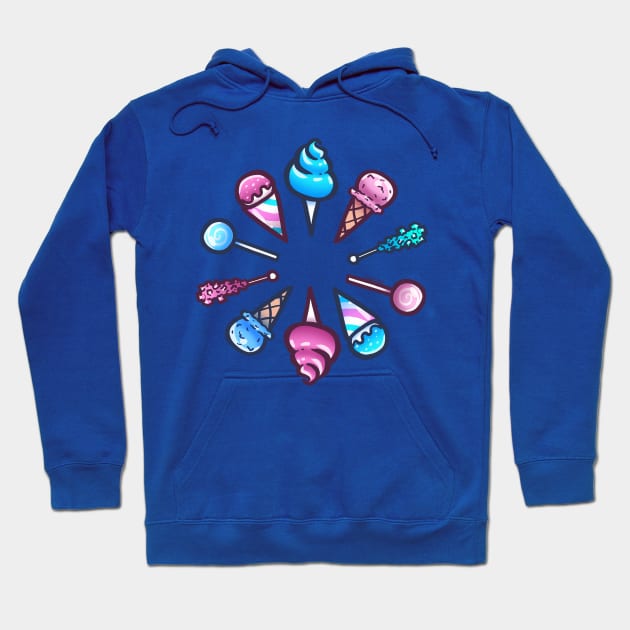 Circle of Sweets Hoodie by Jan Grackle